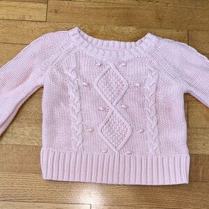 GAP Blush Pink Knit Sweater